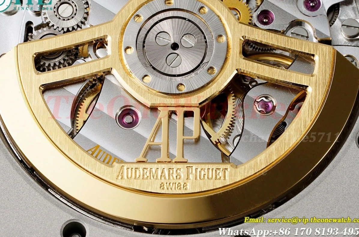 APSF Frosted Oak 15510 41mm White Dial Clone A4302 SS SS Royal Super 0413